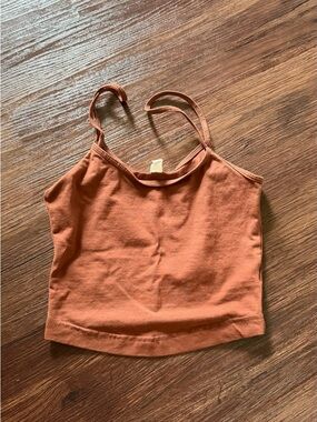 BP Brown cropped tank top XS